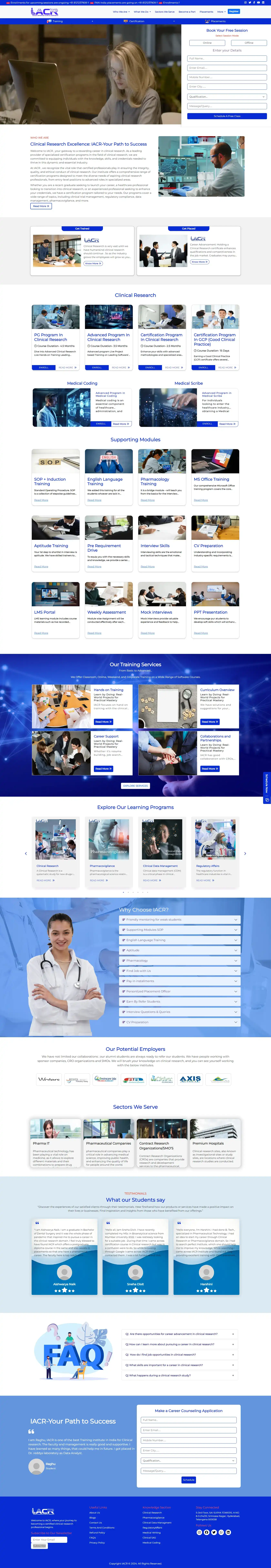 Indian Advanced Clinical Research